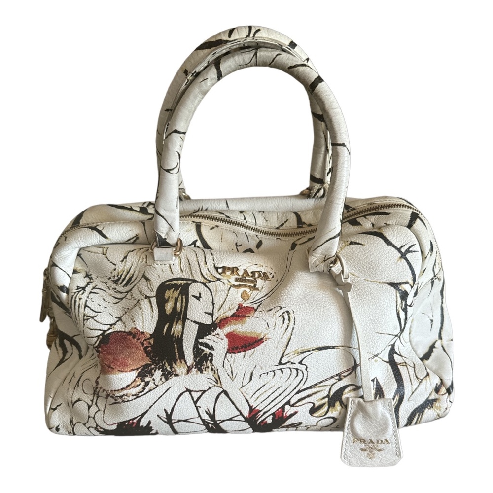 - Prada Limited Edition Fairy Satchel Handbag For Allison only